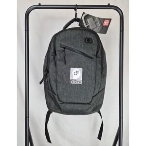 OGIO Newt 15 Backpack Gray Herringbone Pattern New with Tags Laptop Compartment